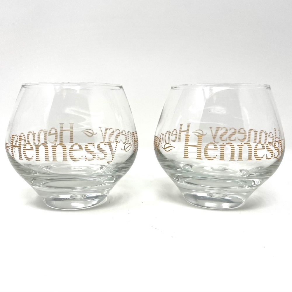 Hennessy Glasses Gold Logo Cognac/Brandy Snifter